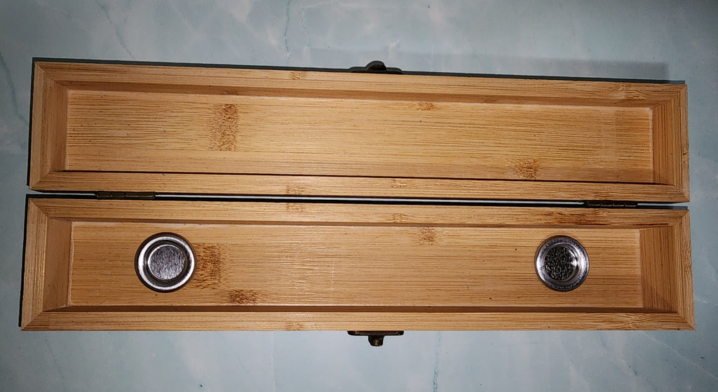 Premium Bamboo Incense Box With Retro Latch