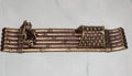 Bronze Asian Fisherman Incense Holder - Small