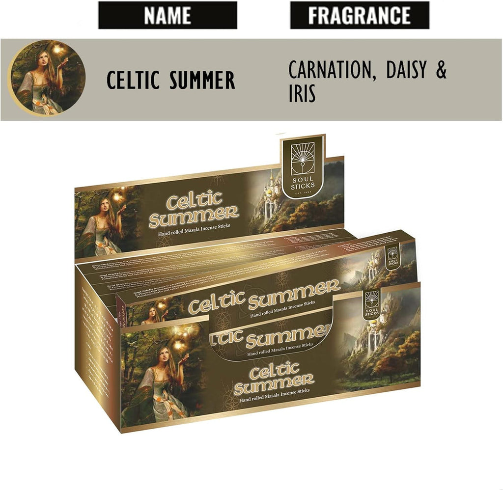 Soul Sticks Celtic Summer Incense Sticks
