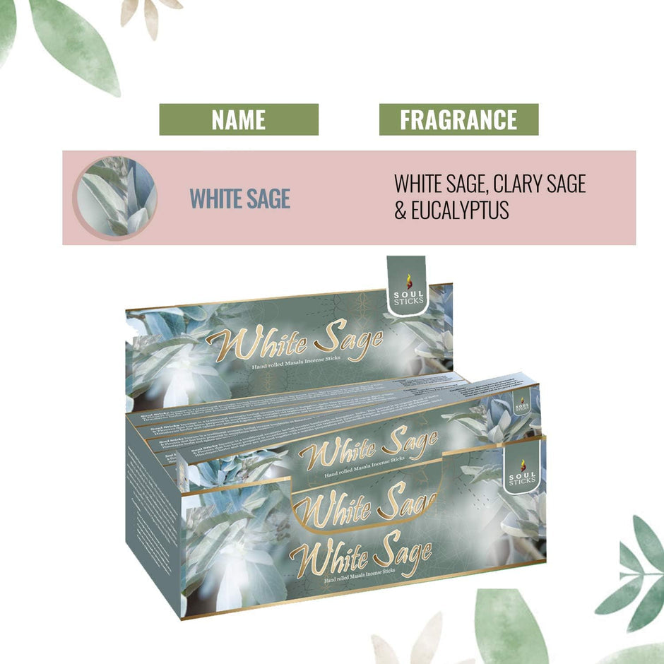 Soul Sticks White Sage Incense Sticks