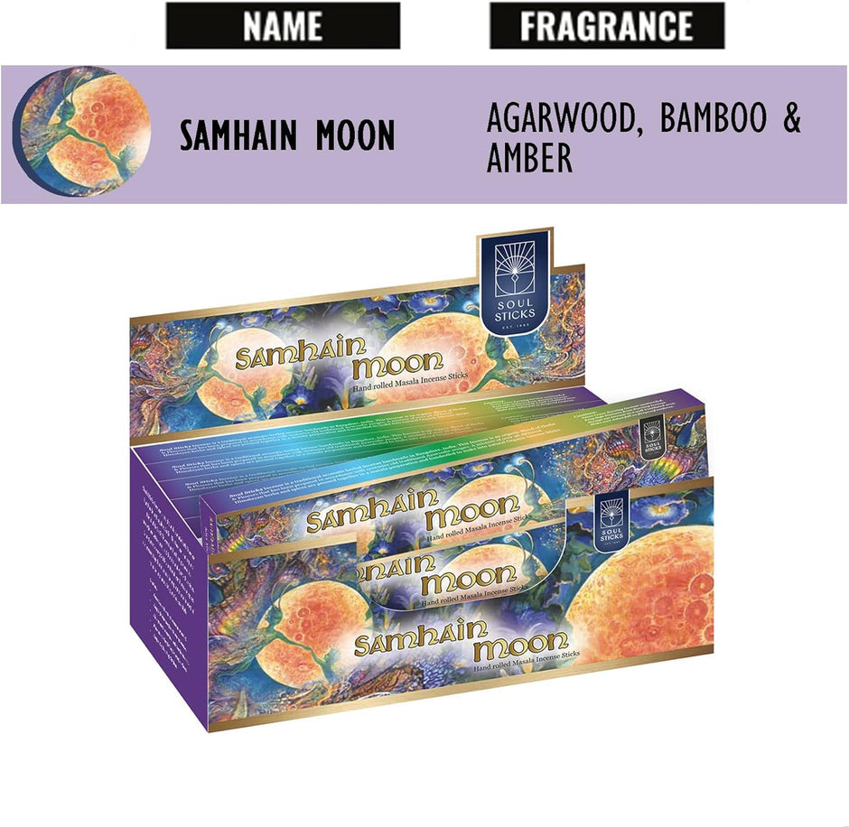 Soul Sticks Samhain Moon Incense Sticks