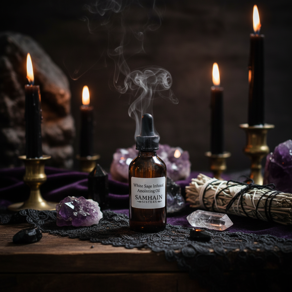 White Sage Infused Anointing Oil